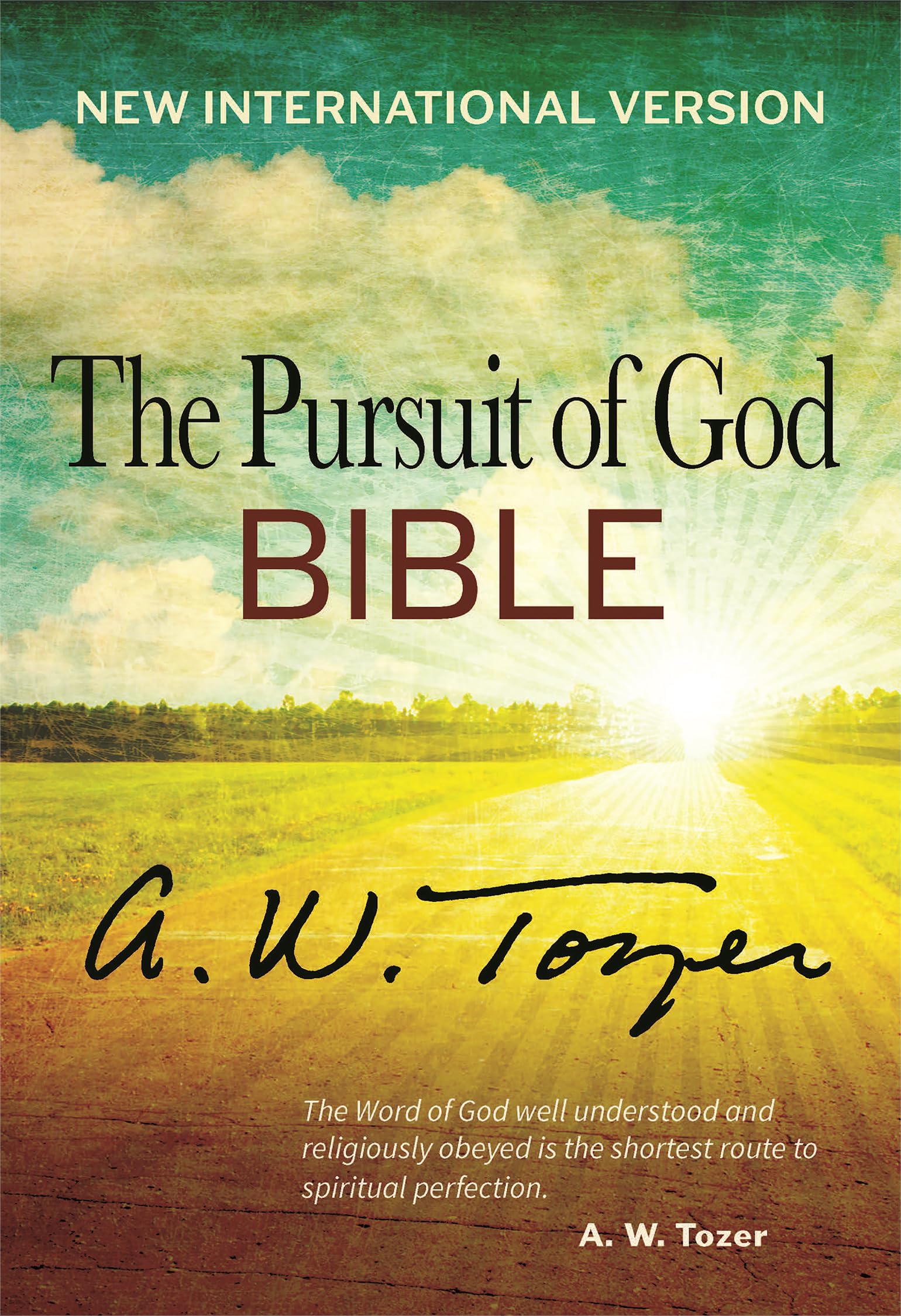 The Pursuit of God Bible NIV (Hardcover),Used