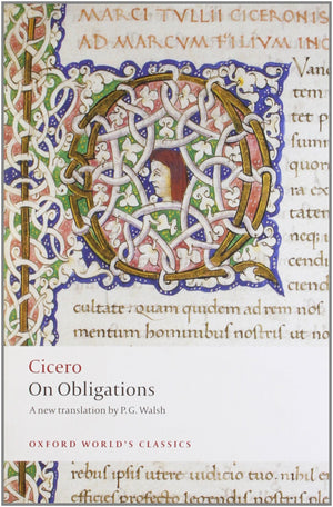 On Obligations: De Officiis (Oxford World'S Classics),New