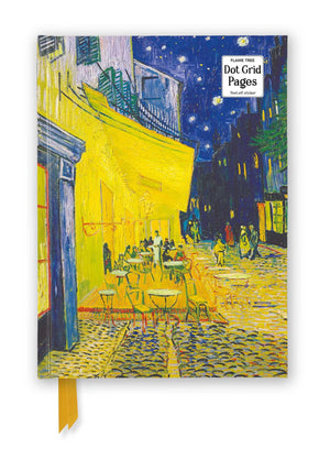 Vincent Van Gogh: Caf Terrace (Foiled Dot Grid Journal) (Flame Tree Dot Grid Notebooks)