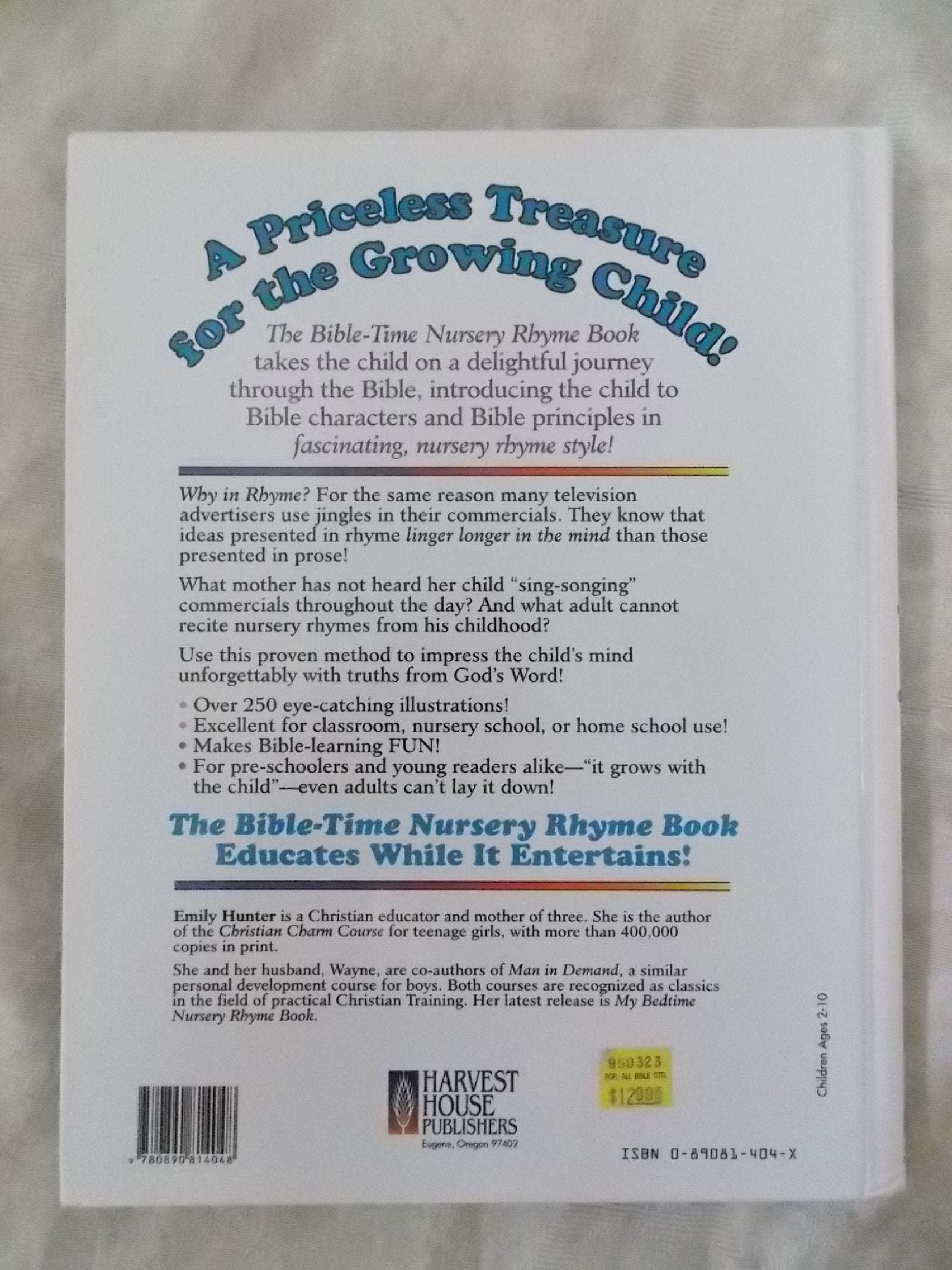 The BibleTime Nursery Rhyme Book,New