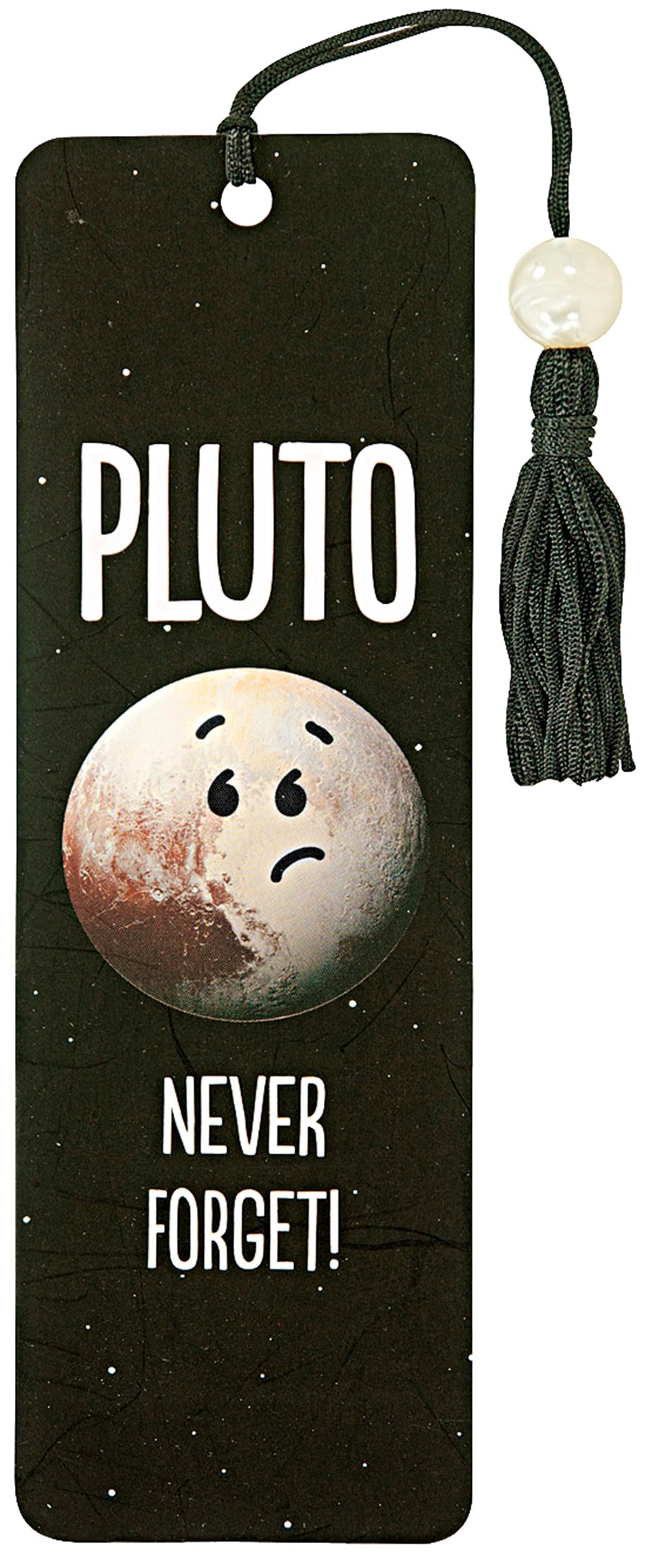 Pluto  Never Forget! Beaded Bookmark,Used