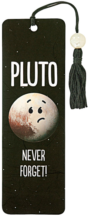 Pluto  Never Forget! Beaded Bookmark,Used