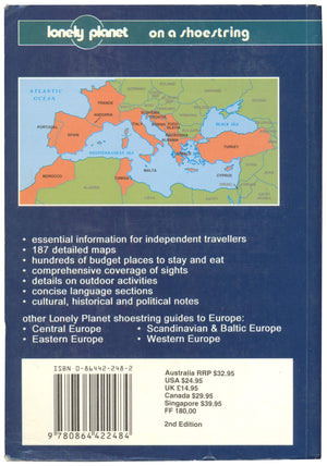 Lonely Planet Mediterranean Europe,Used