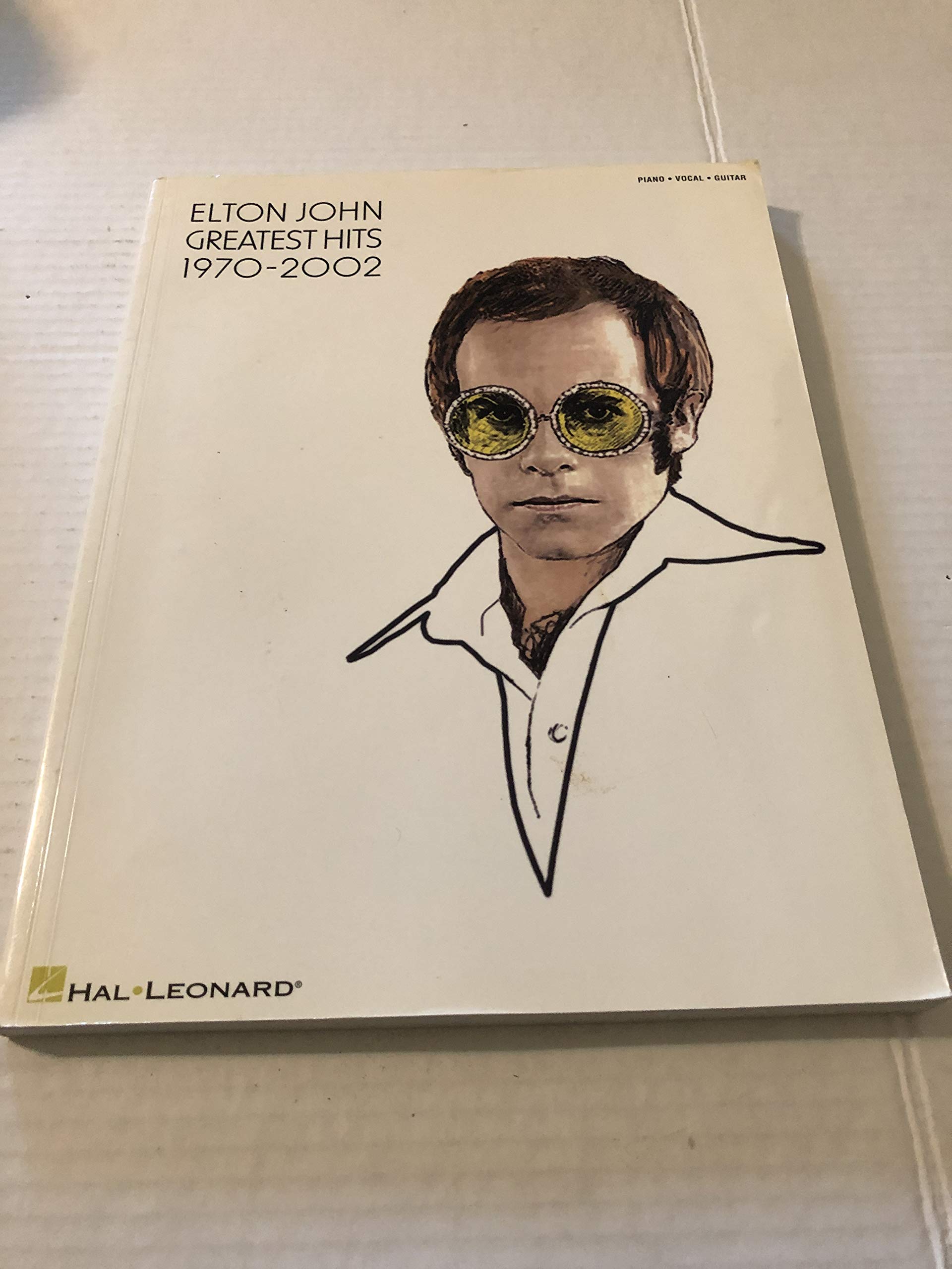 Elton John  Greatest Hits 19702002 Piano, Vocal, Guitar Songbook,Used