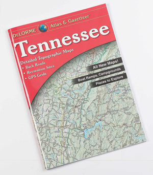 Tennessee Atlas & Gazetteer (Delorme Atlas & Gazetteer),New