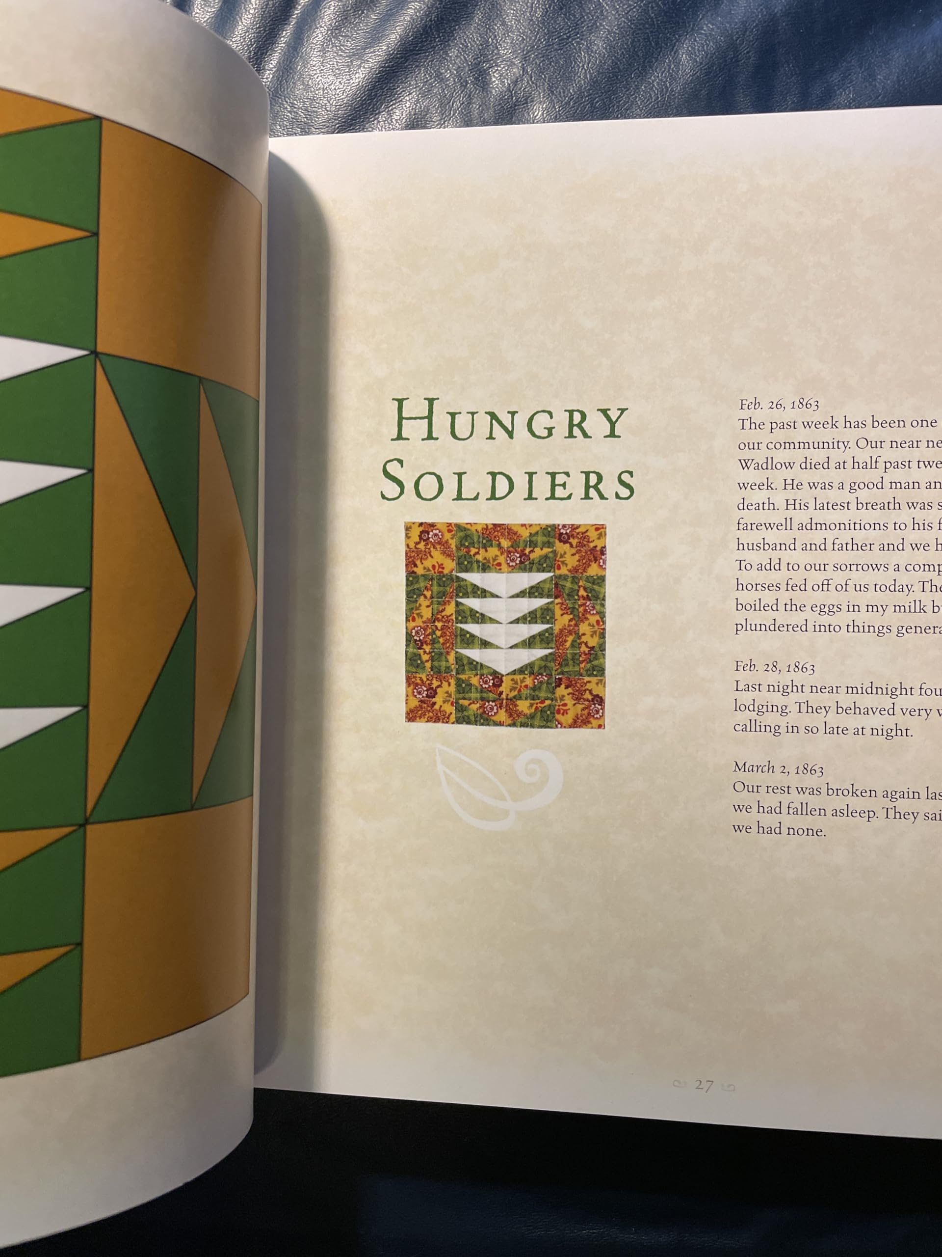 The Civil War Diary Quilt: 121 Stories And The Quilt Blocks They Inspired,Used