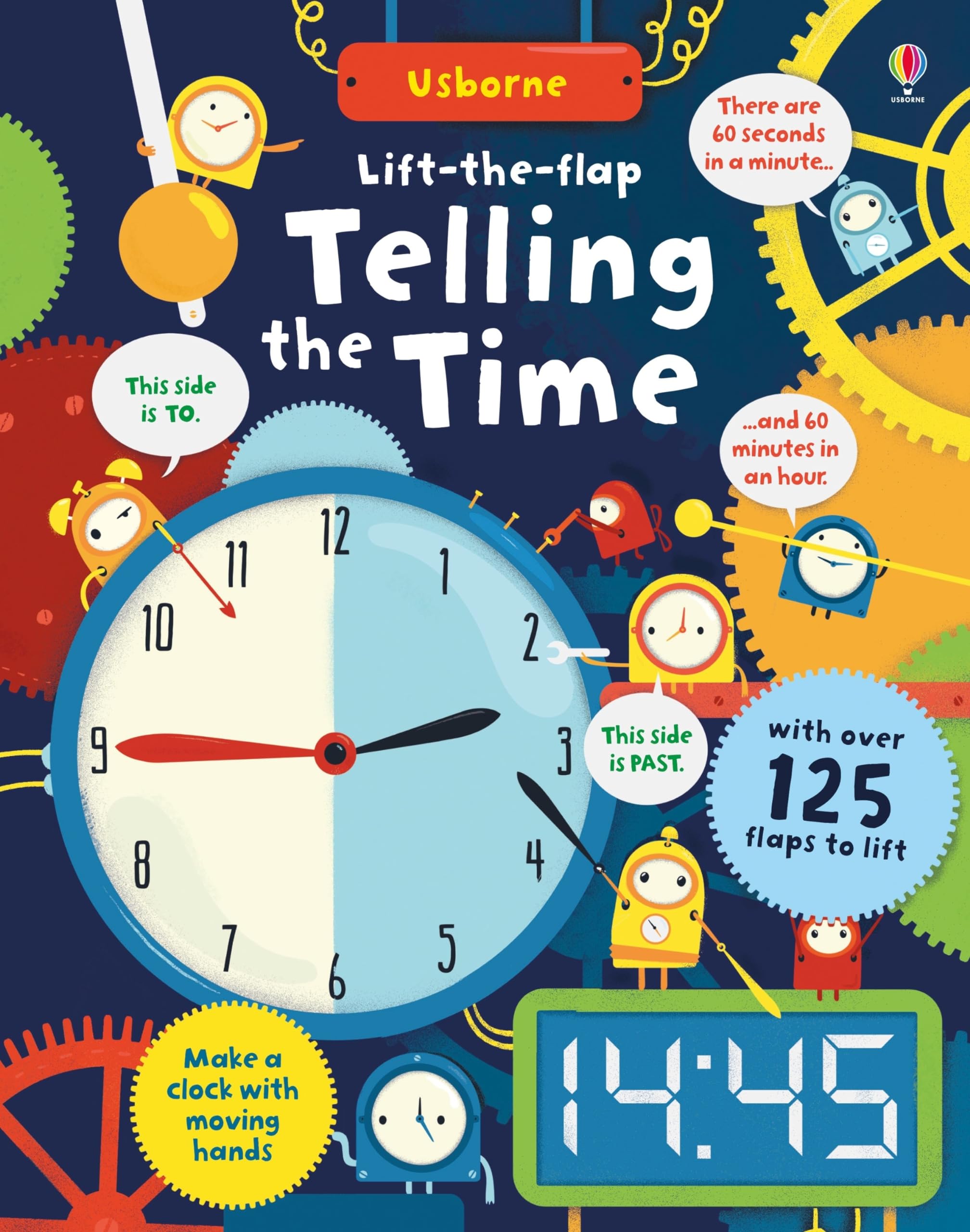 Lifttheflap Telling The Time (Lifttheflap Maths),New