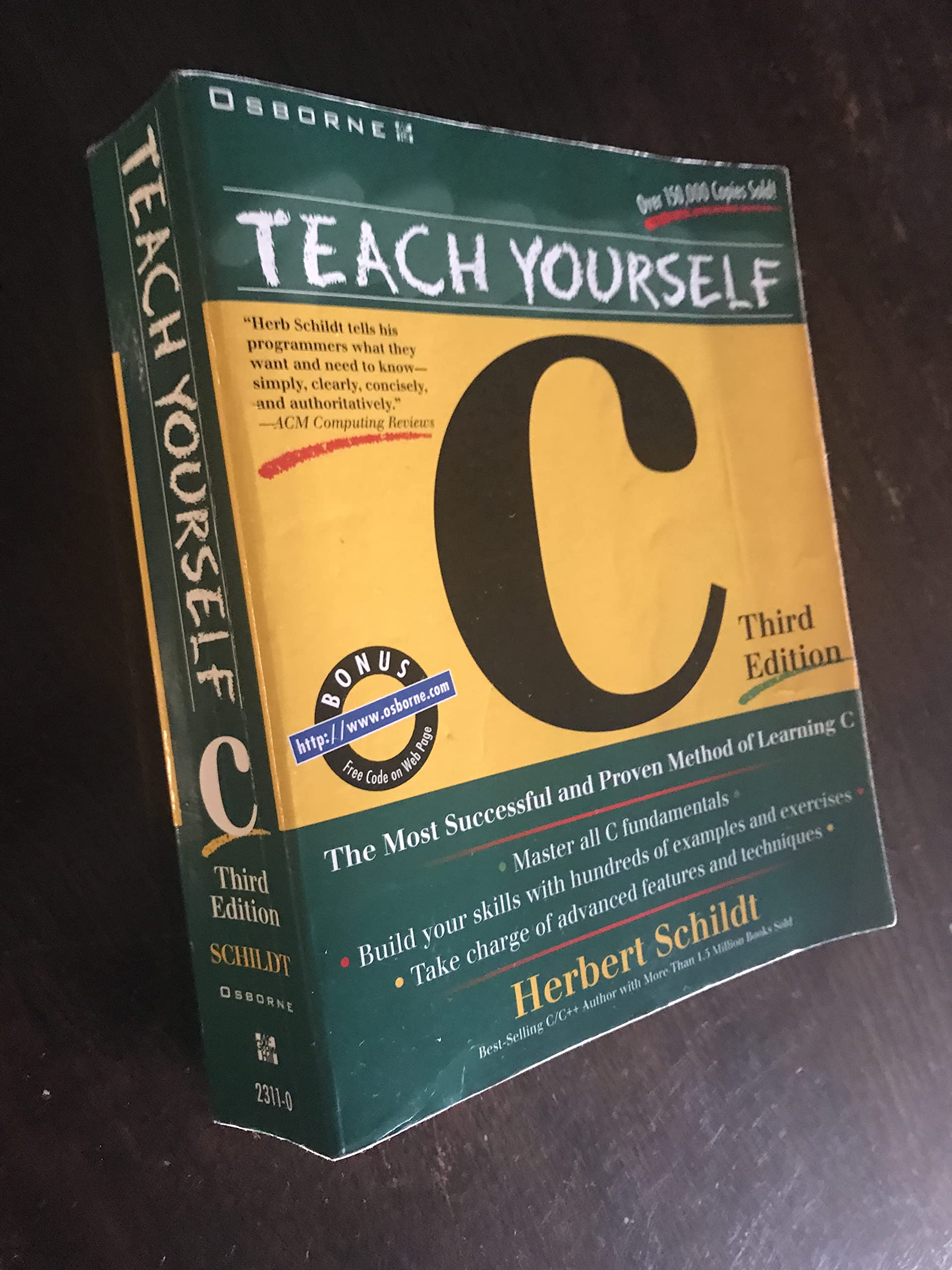 Teach Yourself C,New