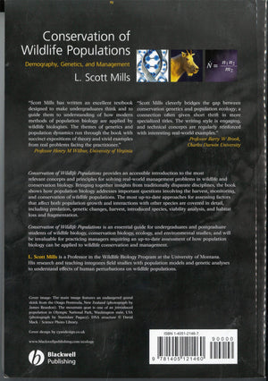 Conservation of Wildlife Populations,Used