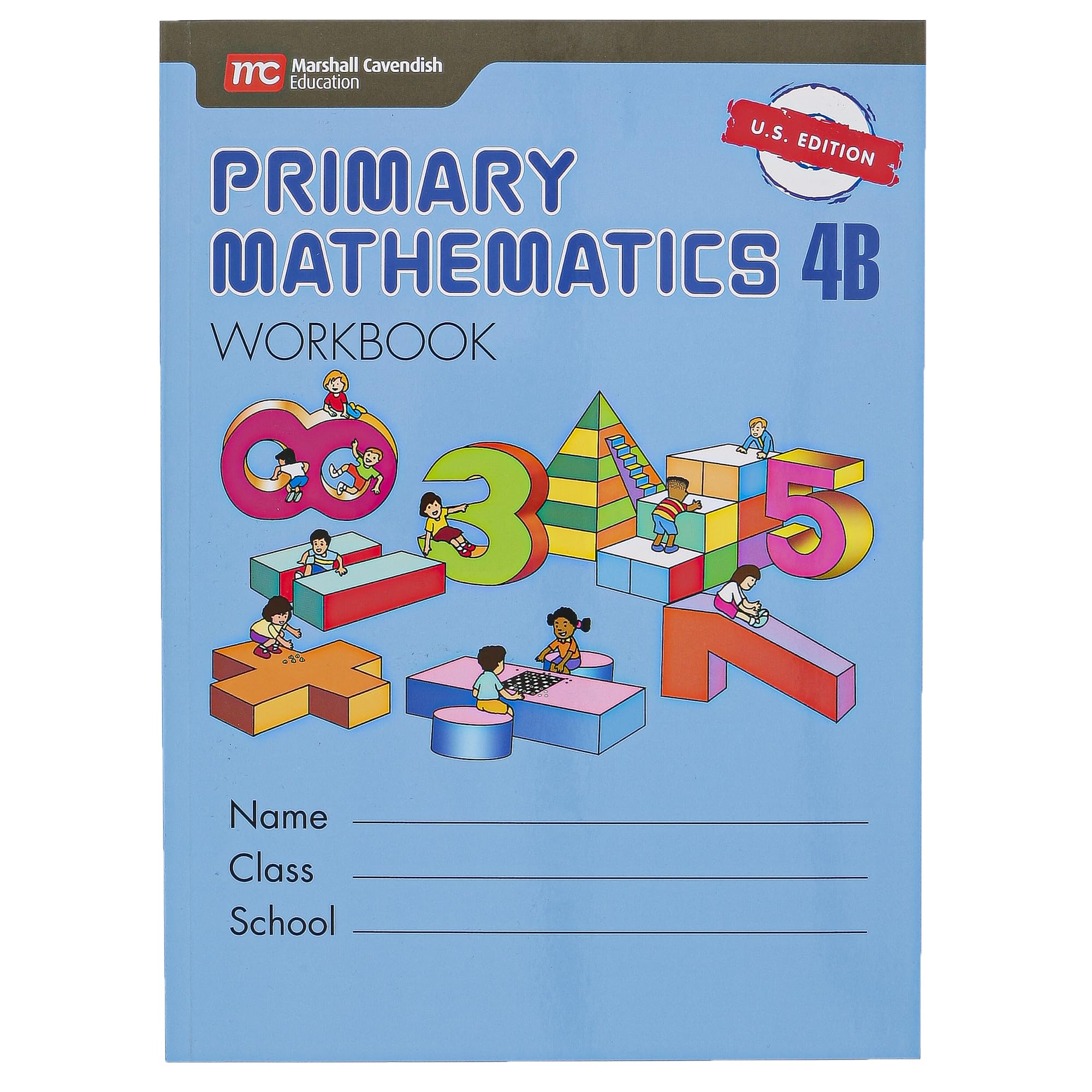Primary Mathematics 4B Workbook (U.S. Edition),Used