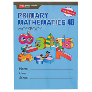Primary Mathematics 4B Workbook (U.S. Edition),Used