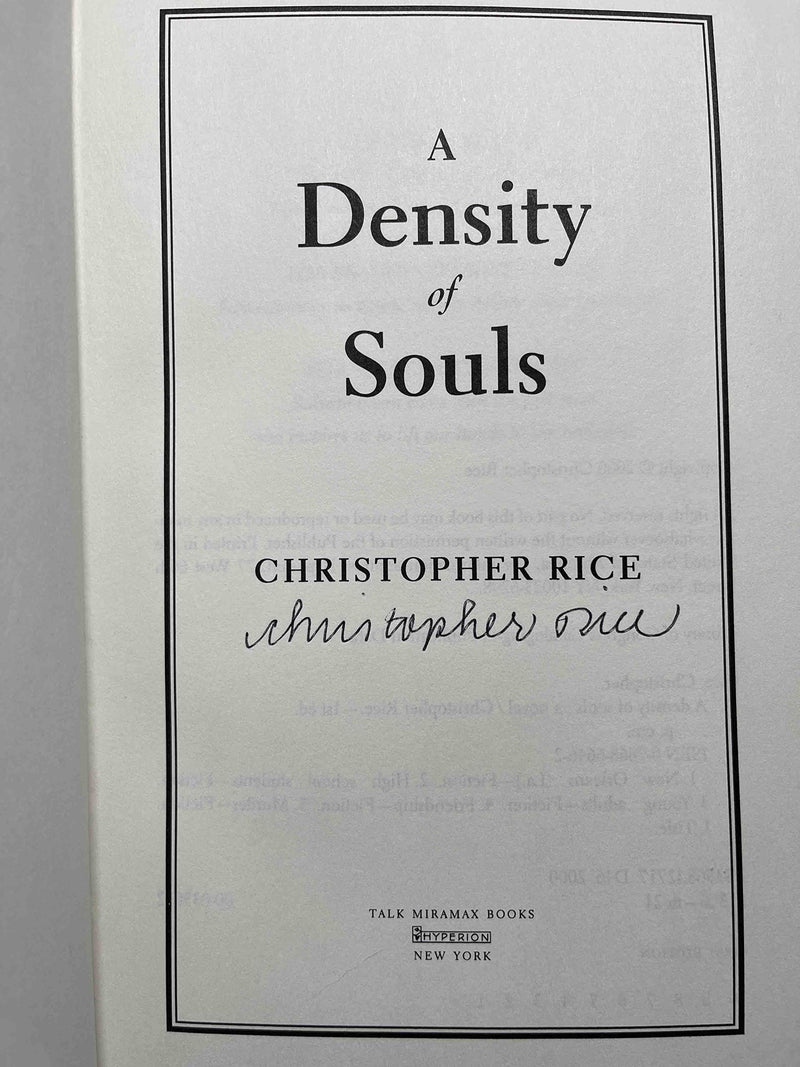 A Density of Souls,Used