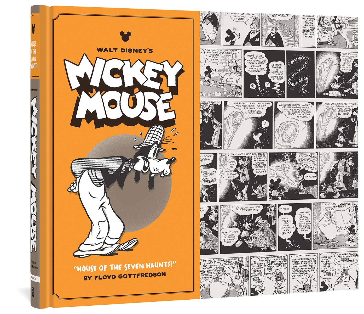 Walt Disney's Mickey Mouse Vol. 4: 'House Of The Seven Haunts' (DISNEY MICKEY MOUSE HC),Used
