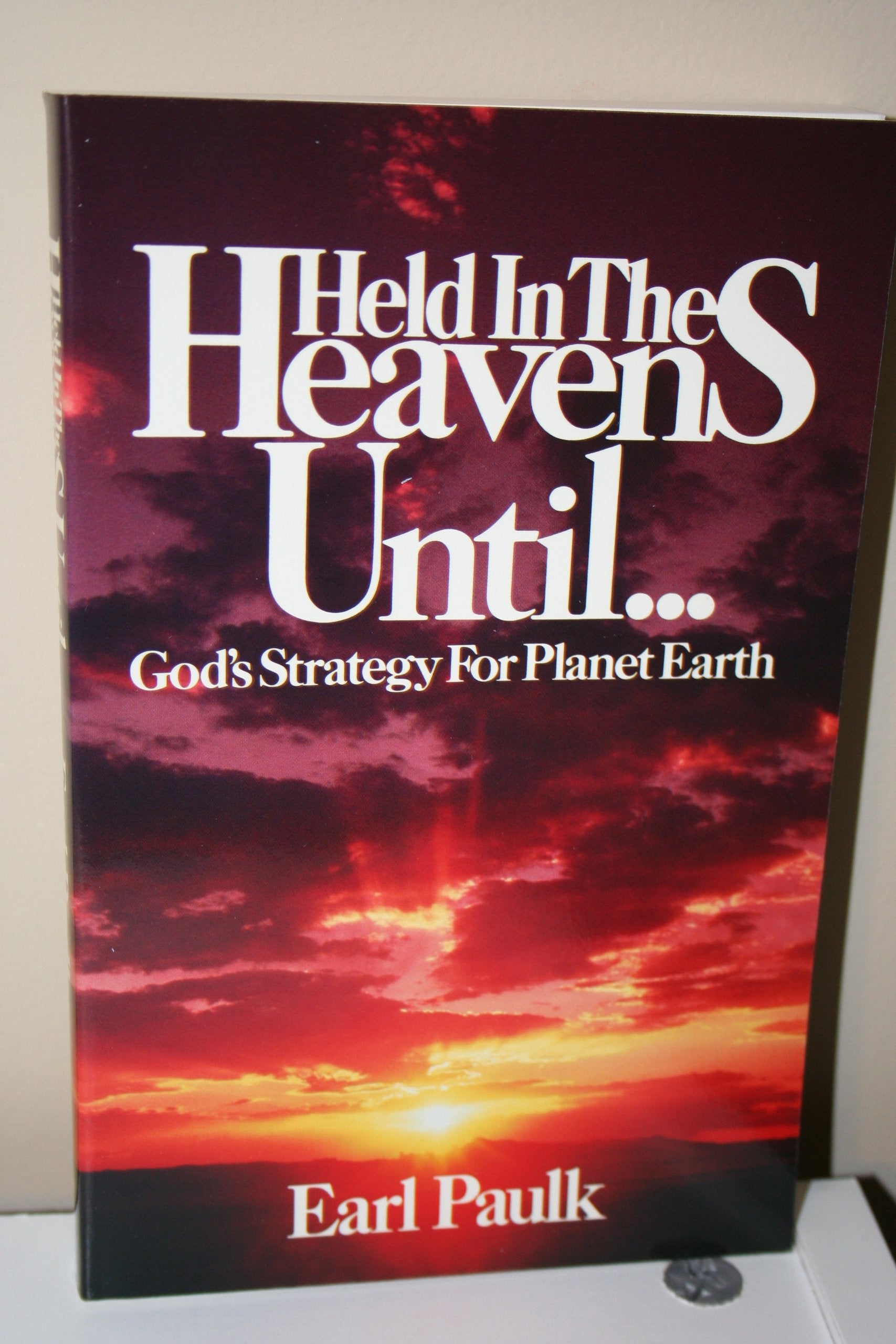 Held in the heavens until
