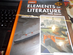 Elements of Literature  Fifth Course: North Carolina Edition (Holt Elements of Literature),Used