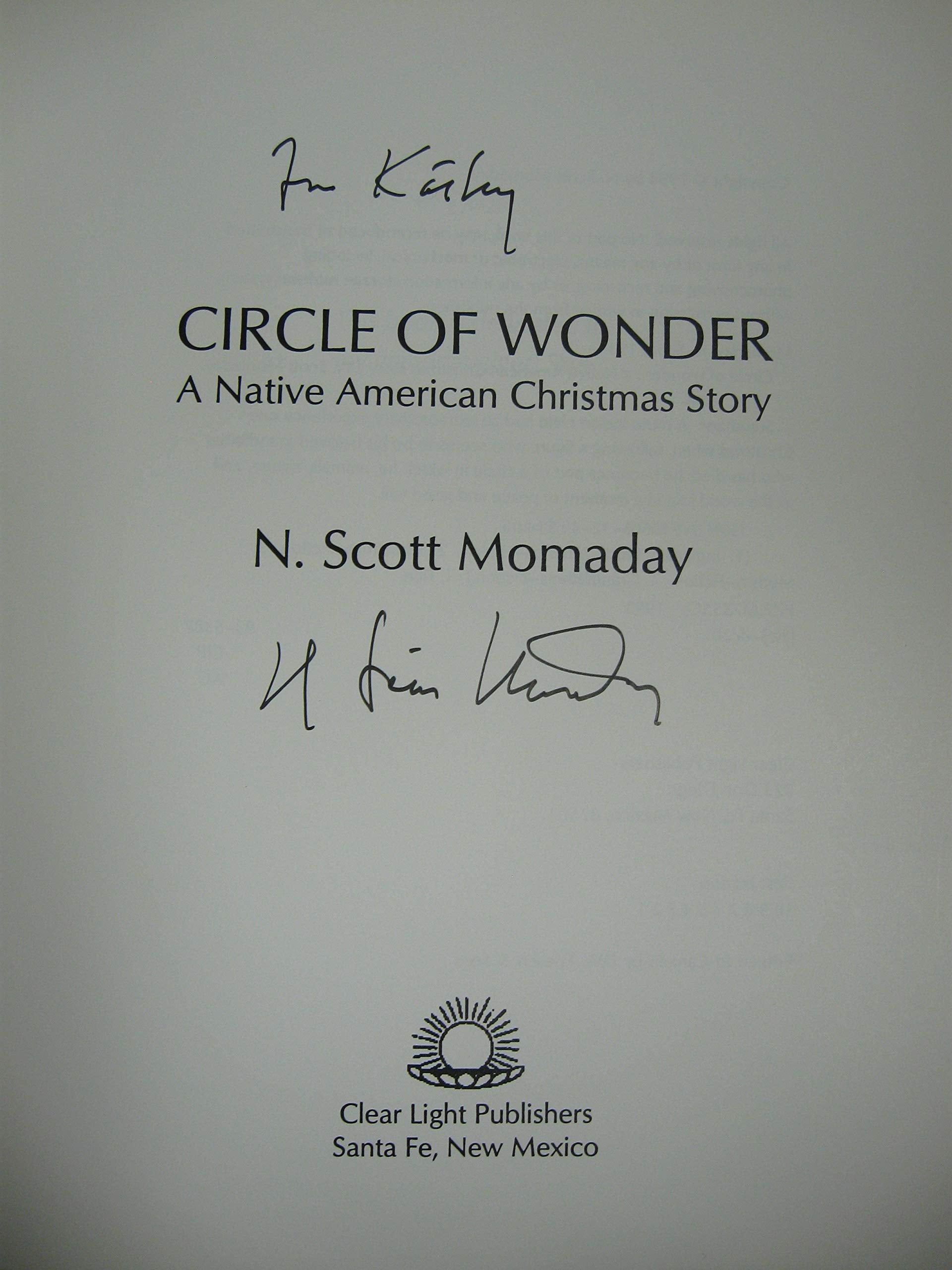 Circle of Wonder: A Native American Christmas Story,New