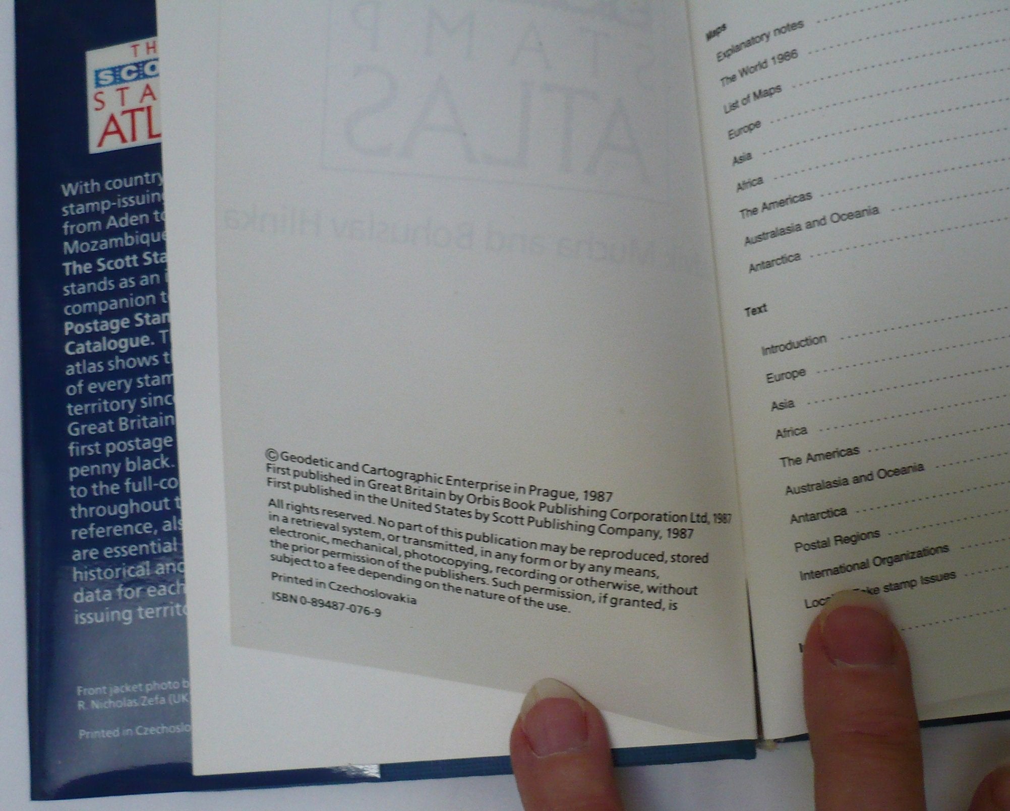 The Scott Stamp Atlas,Used
