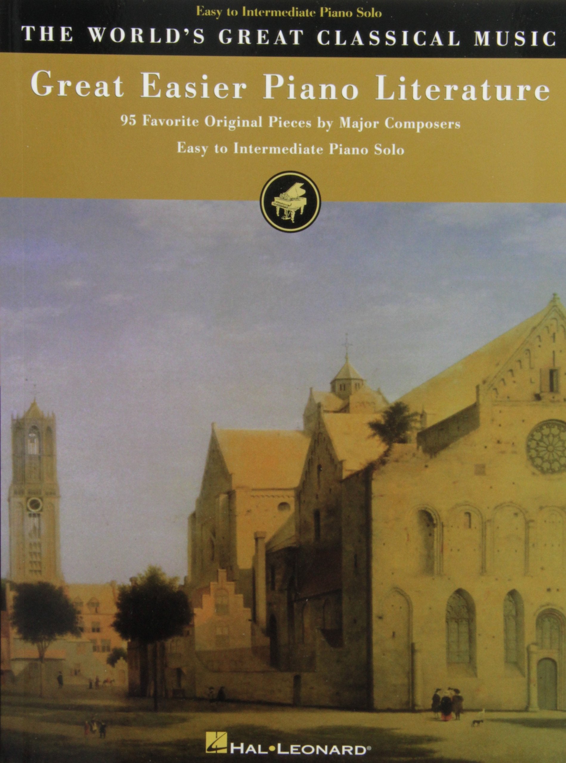 Great Easier Piano Literature: 95 Favorite Original Pieces By Major Composers (World'S Greatest Classical Music),Used