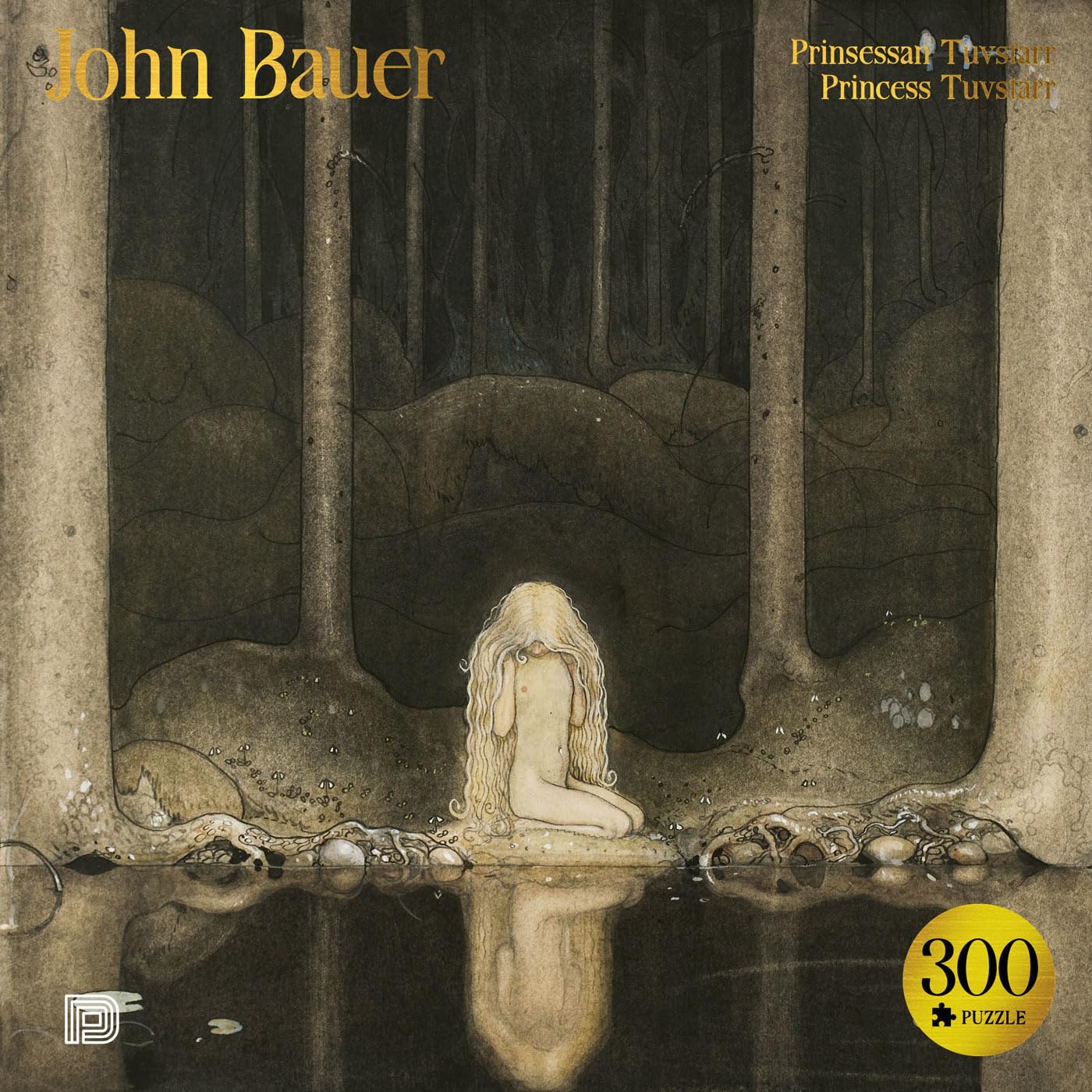 John Bauer: Princess Tuvstarr: 300 Piece Jigsaw Puzzle