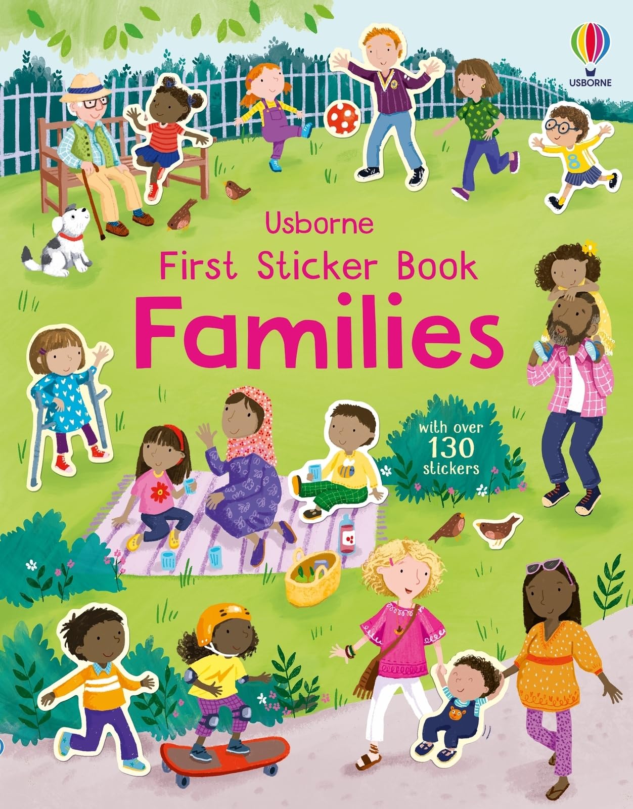 First Sticker Book Families (First Sticker Books),New