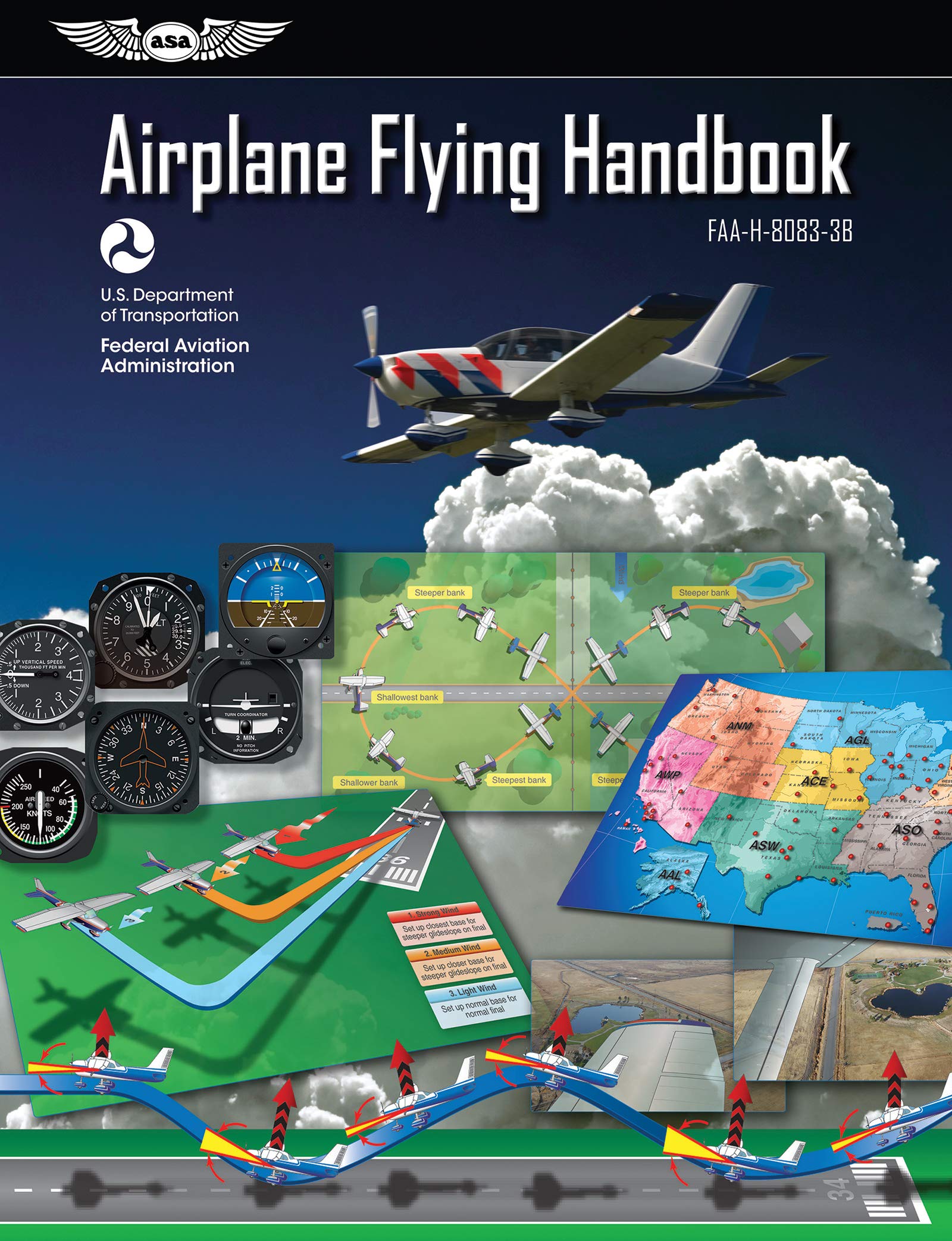 Airplane Flying Handbook: ASA FAAH80833B (FAA Handbooks Series),Used