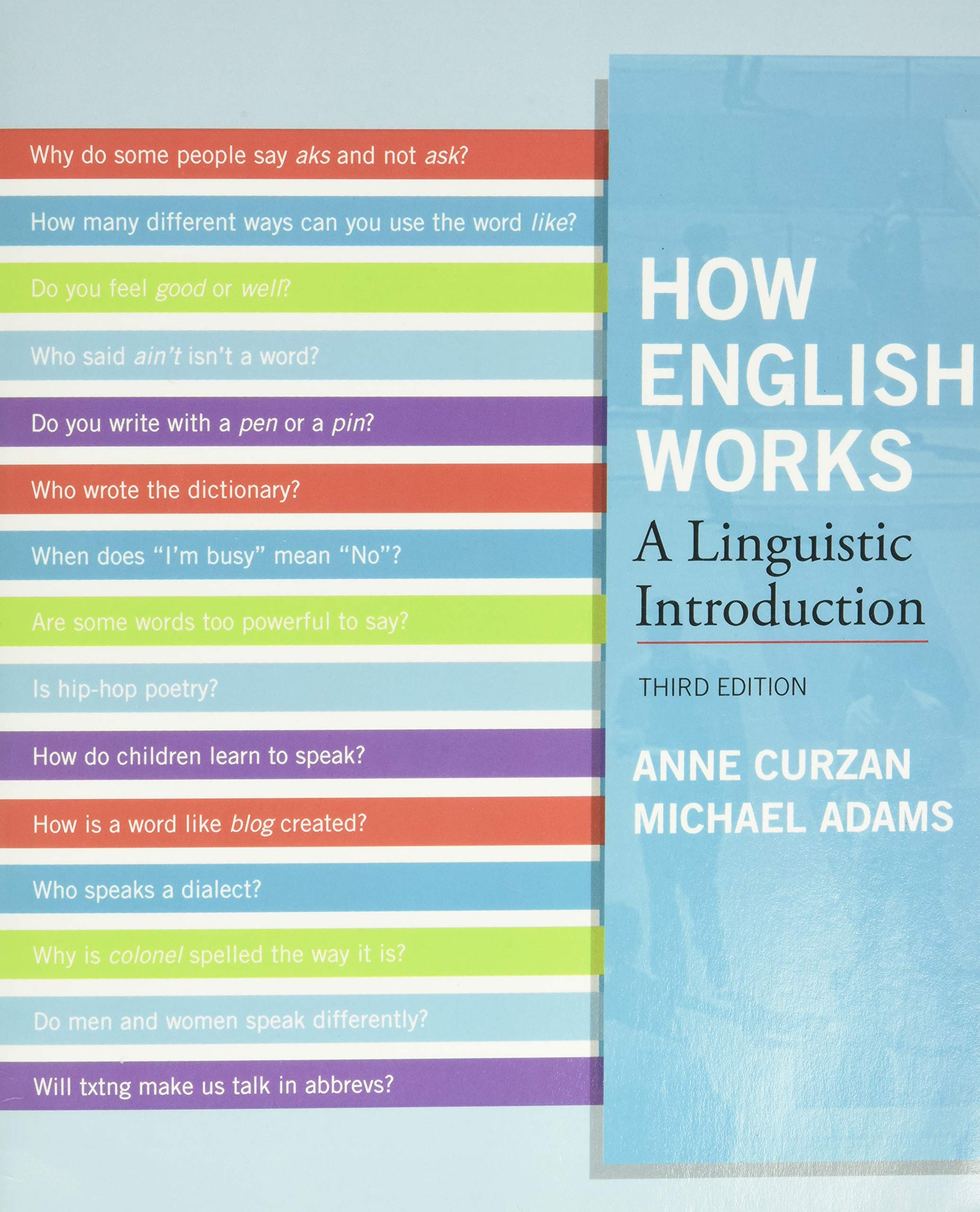 How English Works: A Linguistic Introduction,New
