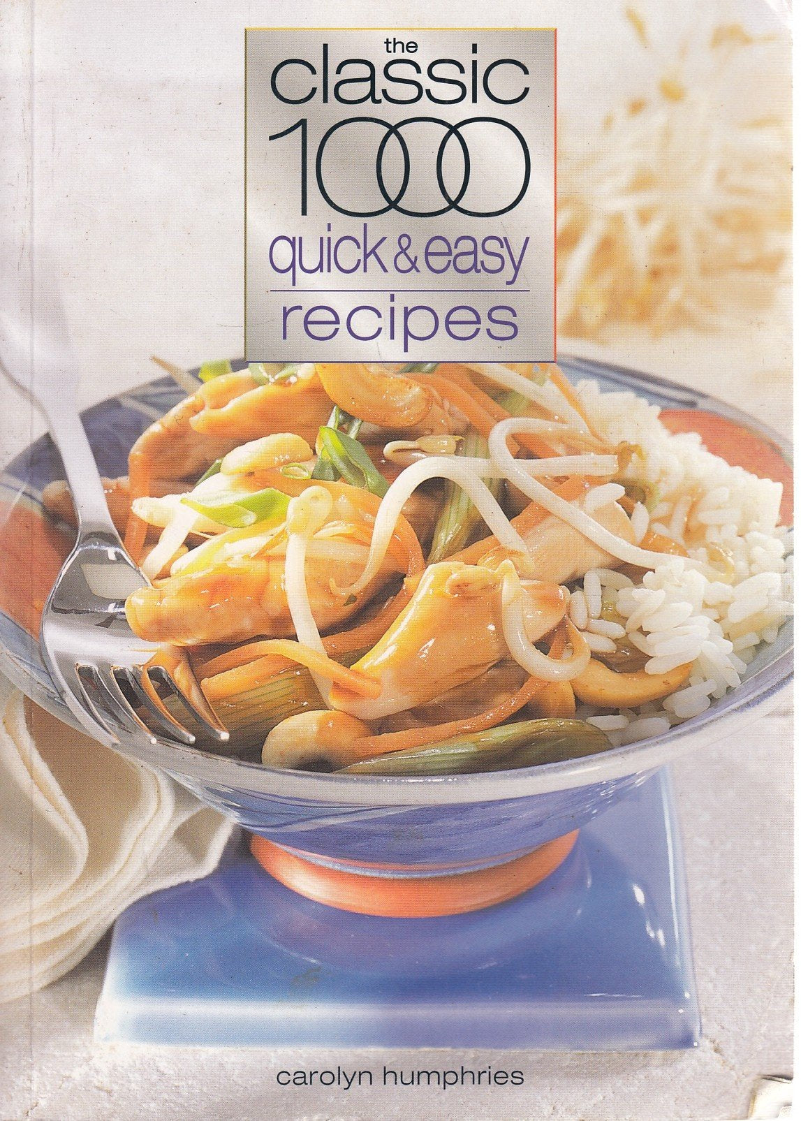 The Classic 1000 Quick & Easy Recipes,Used