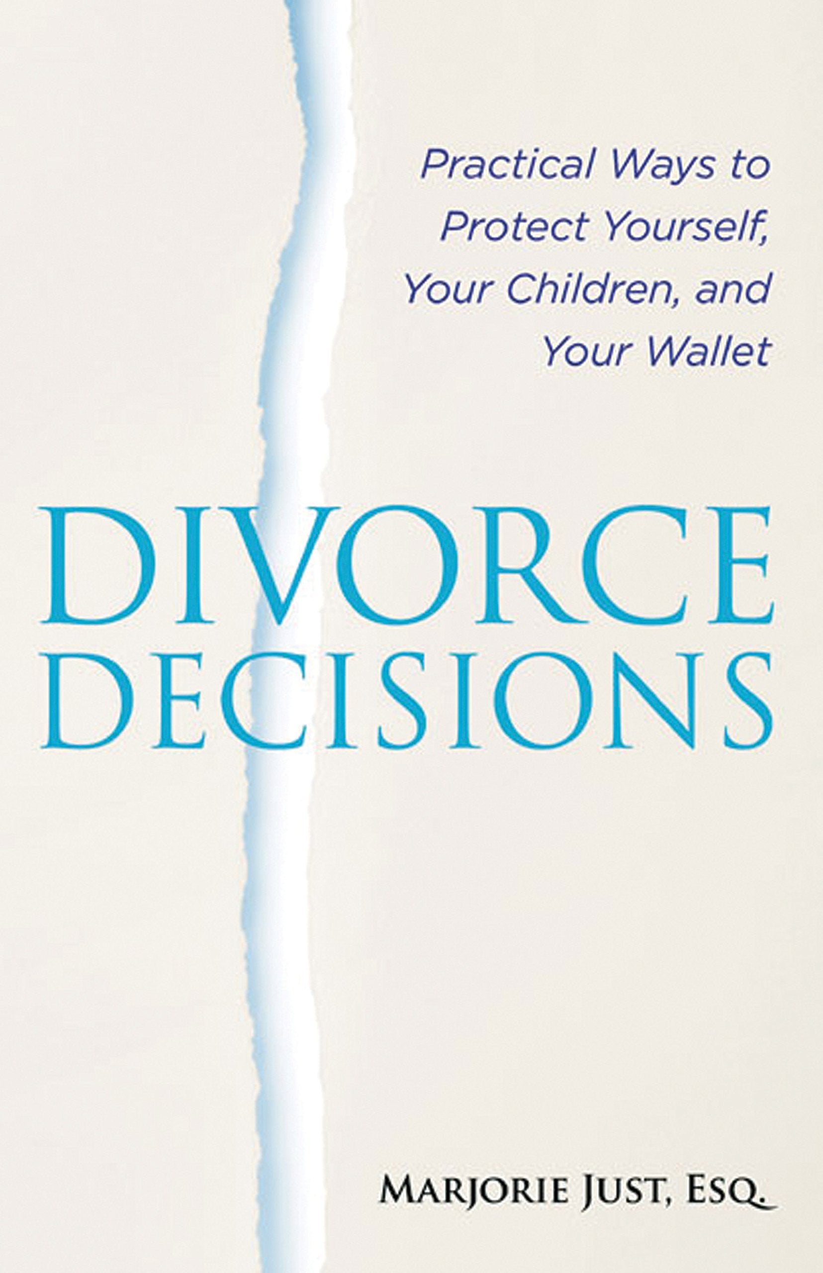 Divorce Decisions: Practical Ways to Protect Yourself, Your Children, and Your Wallet (Capital Ideas Series),Used