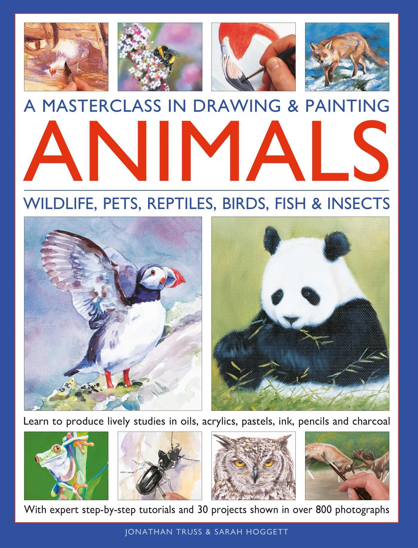 A Masterclass In Drawing & Painting Animals: Learn To Produce Lively Studies Of Wildlife, Pets, Reptiles, Birds, Fish And Insect