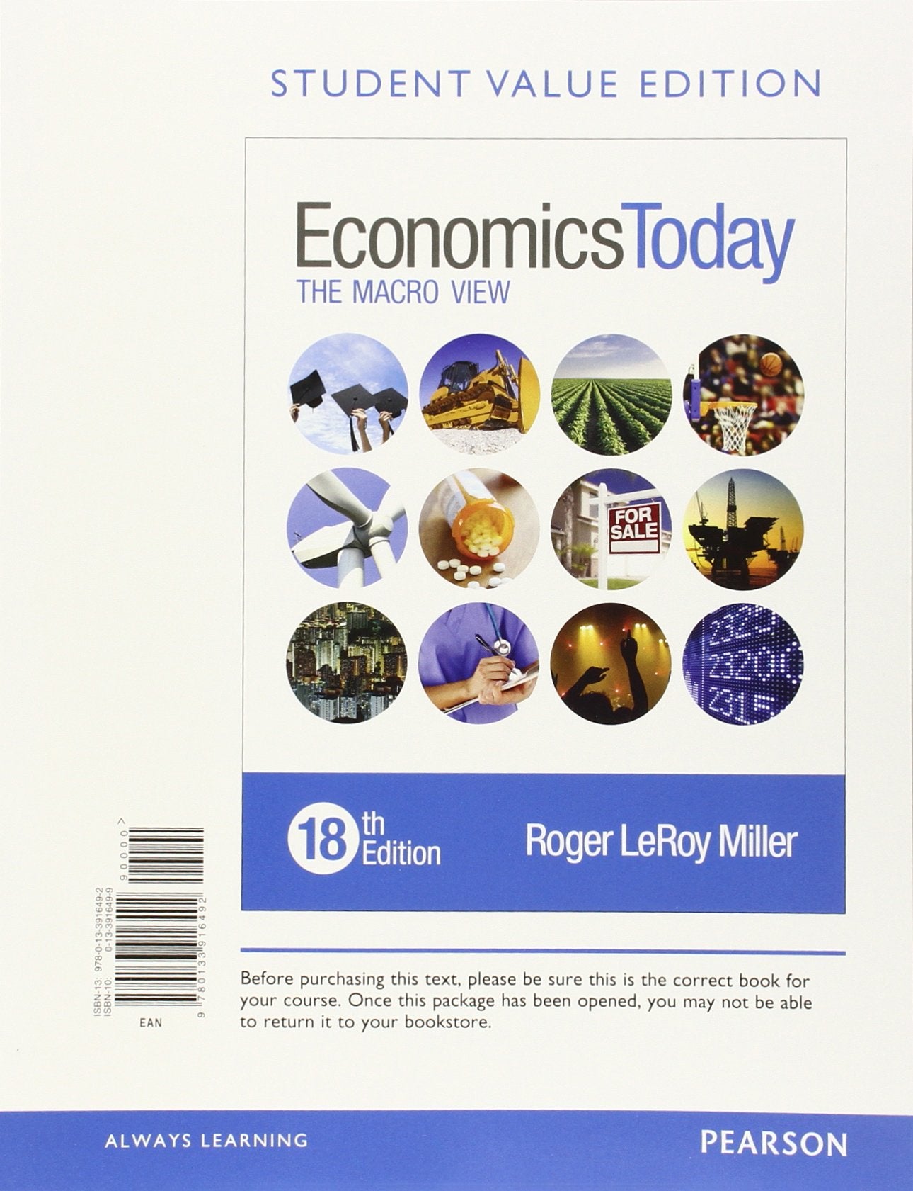 Economics Today: The Macro View, Student Value Edition,Used