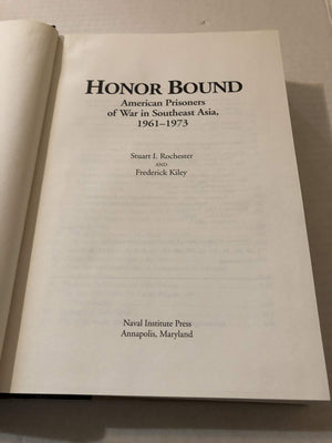 Honor Bound: American Prisoners of War in Southeast Asia, 19611973,Used