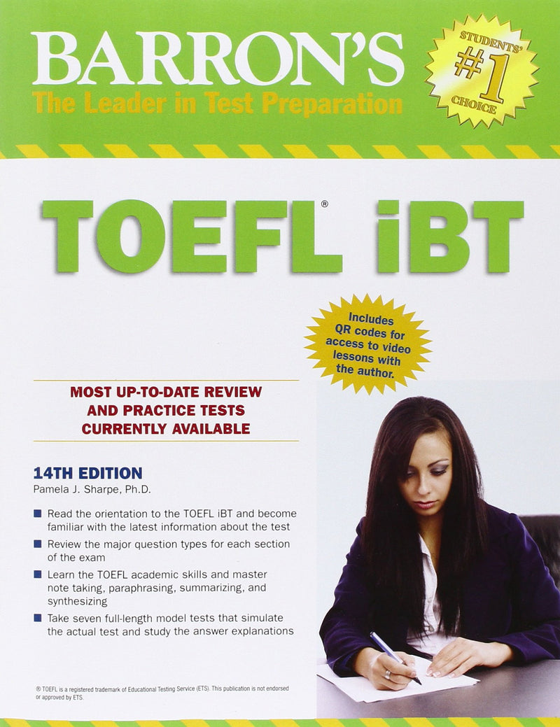 Barron's TOEFL iBT Superpack,Used