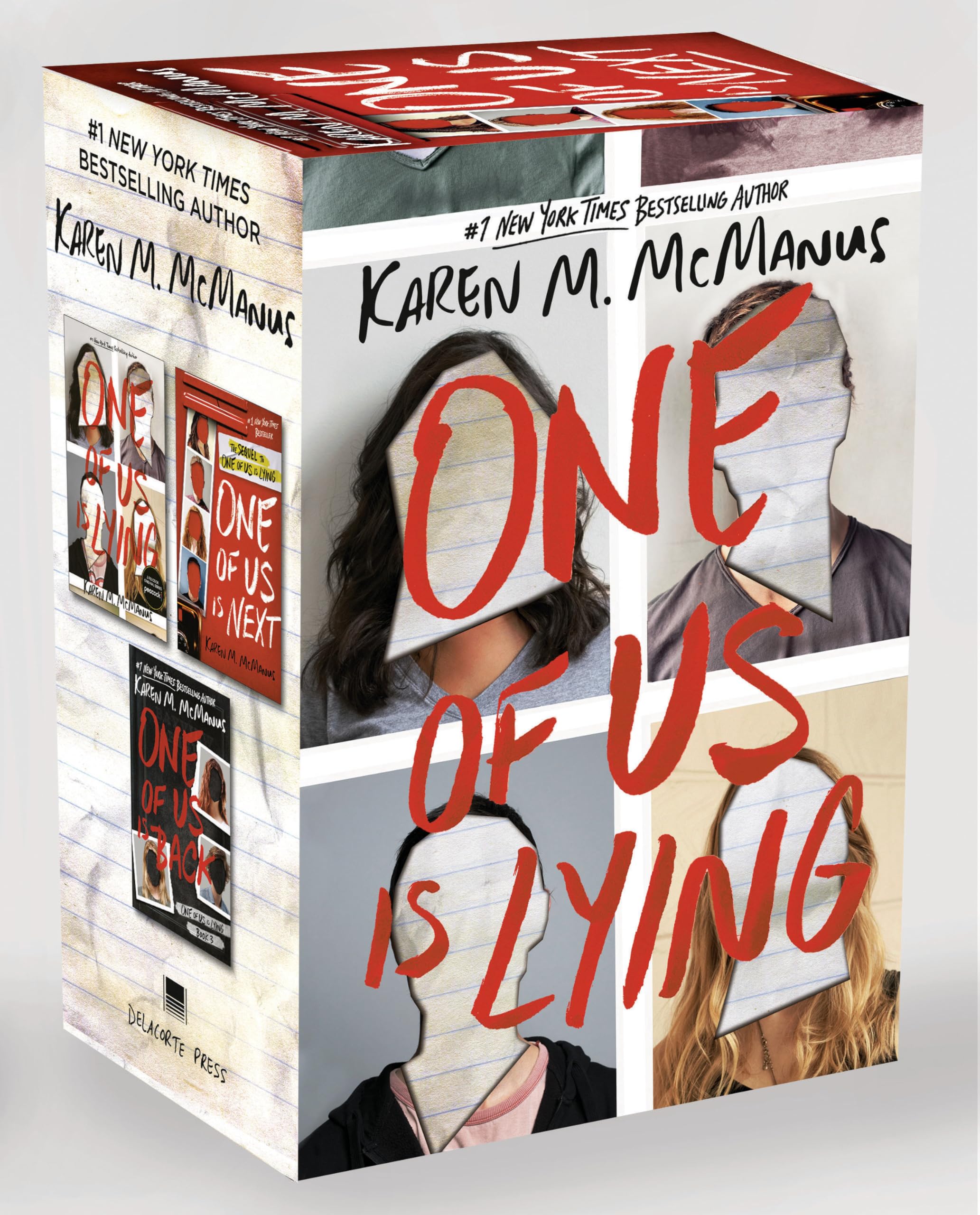 One Of Us Is Lying Series Boxed Set: One Of Us Is Lying; One Of Us Is Next; One Of Us Is Back,Used