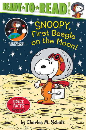 Snoopy, First Beagle on the Moon!: ReadytoRead Level 2 (Peanuts),New