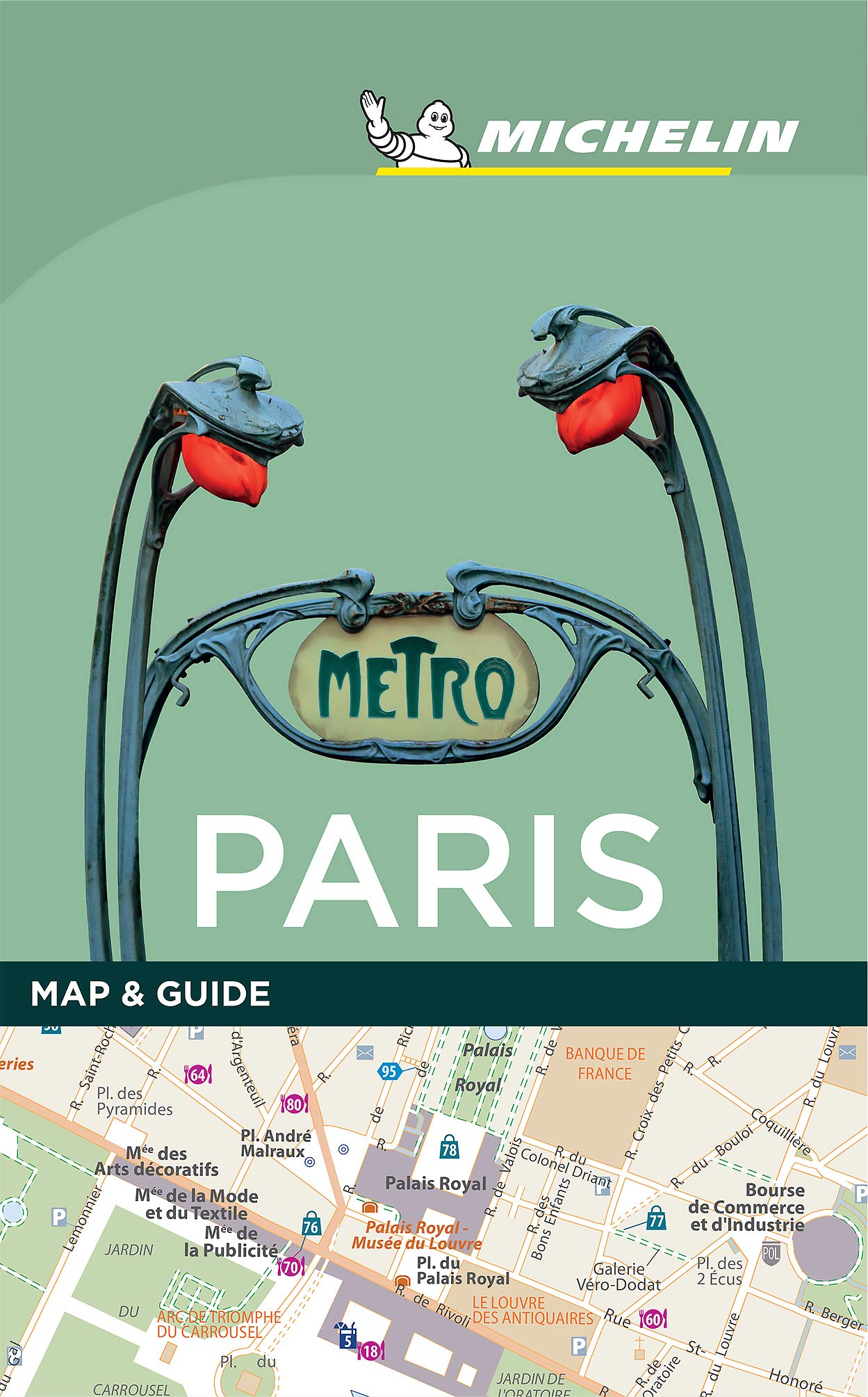Michelin Paris Map & Guide (Michelin Map & Guide Series),Used