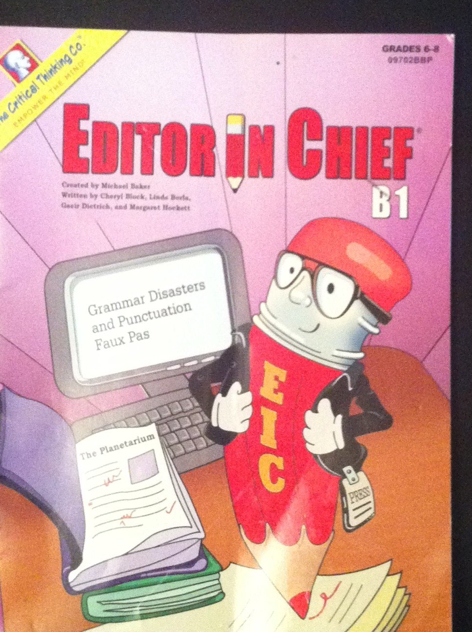 Editor in Chief B1,New