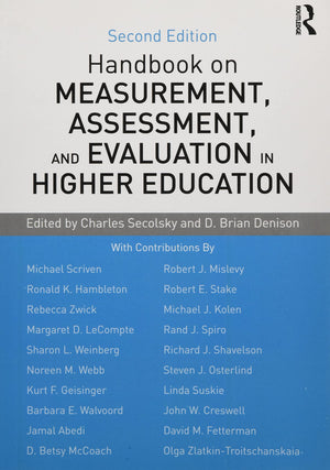 Handbook On Measurement, Assessment, And Evaluation In Higher Education,Used