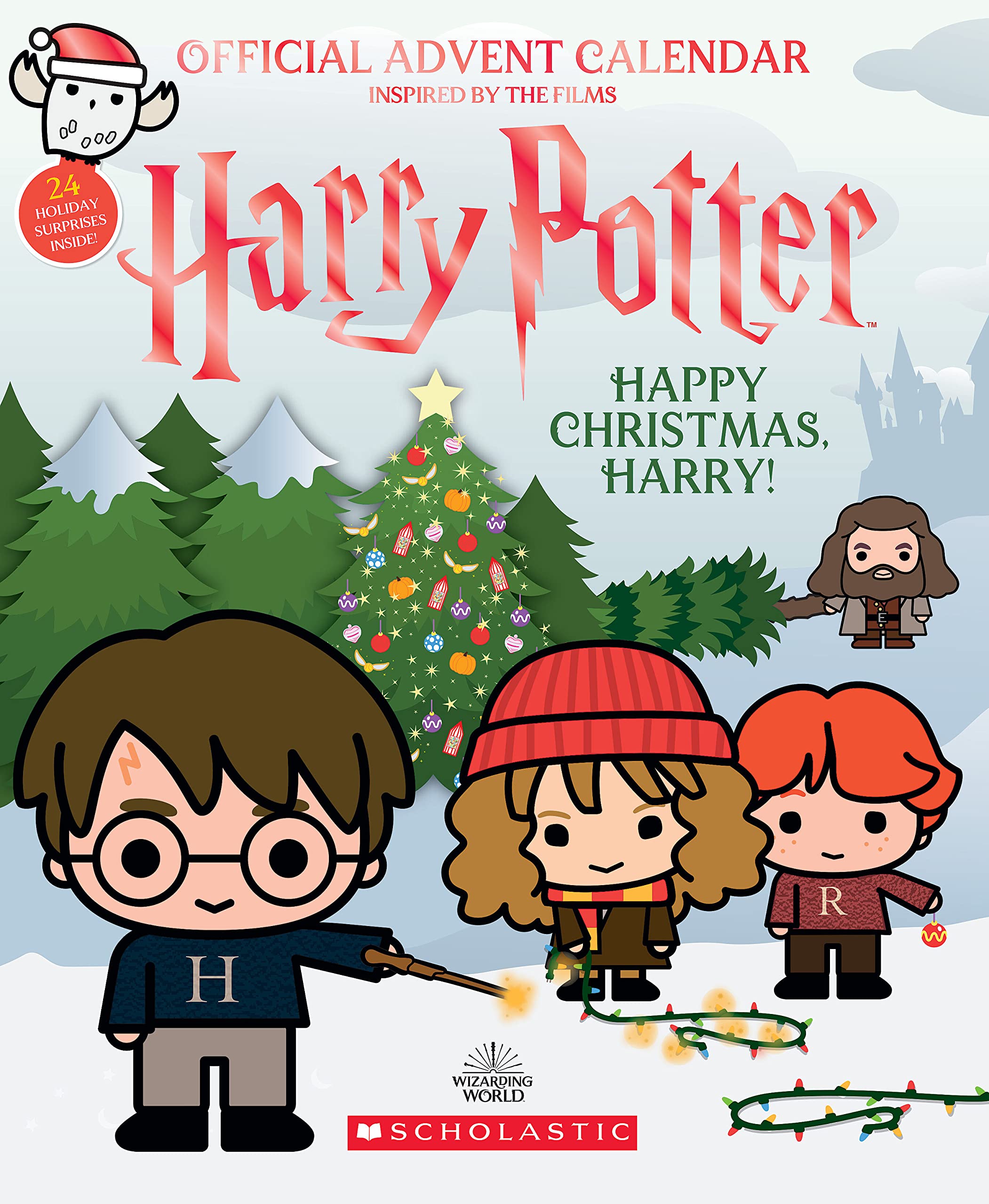 Happy Christmas, Harry: Official Harry Potter Advent Calendar,Used