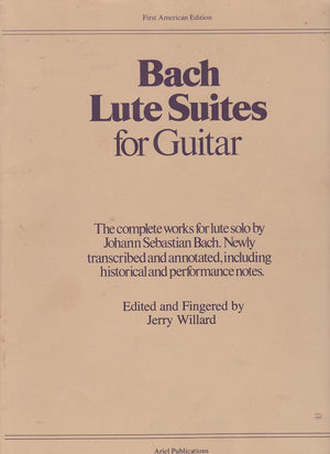 Lute Suites for Guitar (Classical Guitar Series),Used
