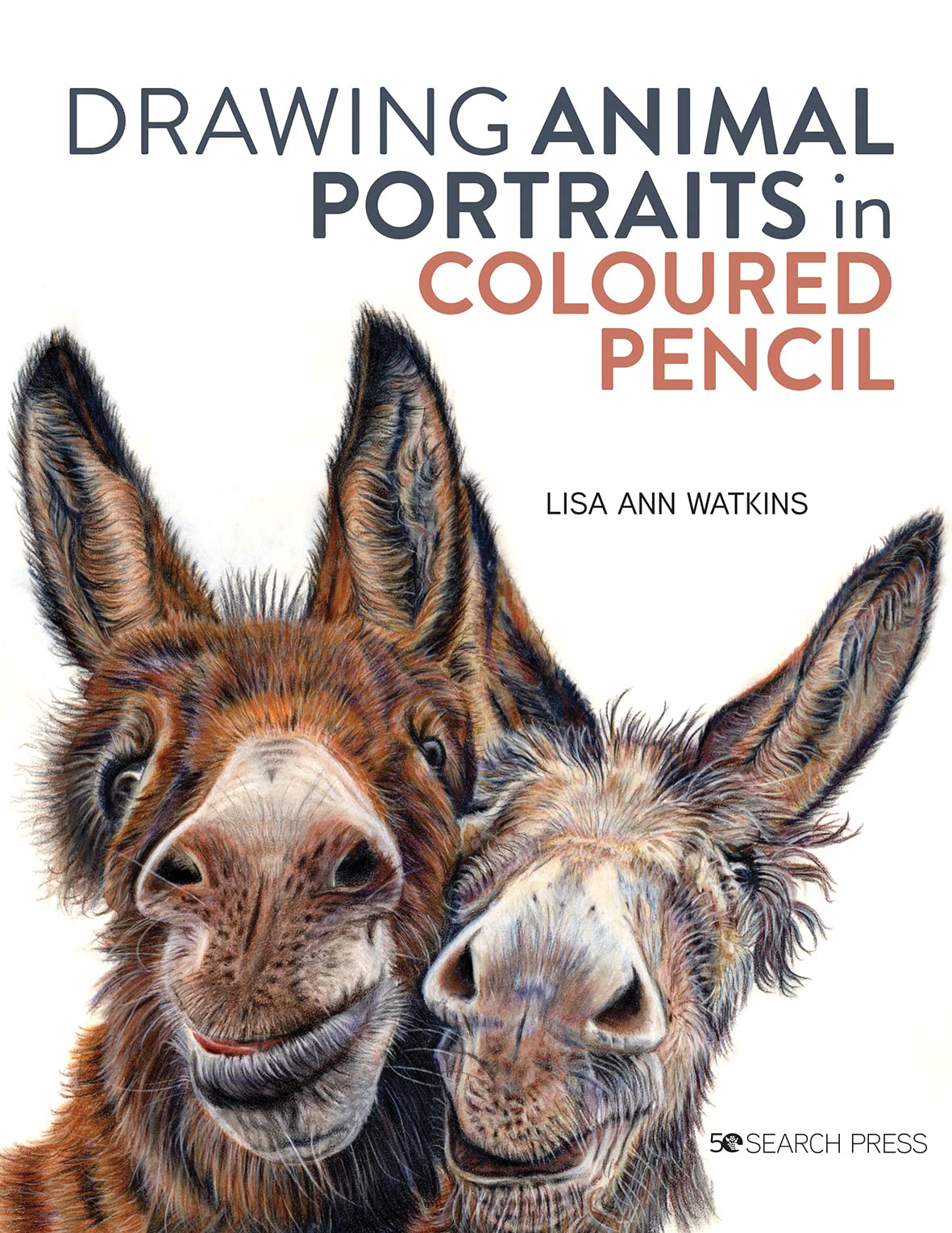 Drawing Animal Portraits in Coloured Pencil,Used