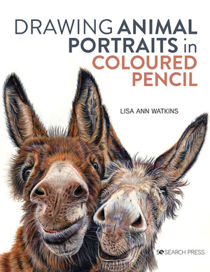 Drawing Animal Portraits in Coloured Pencil,Used