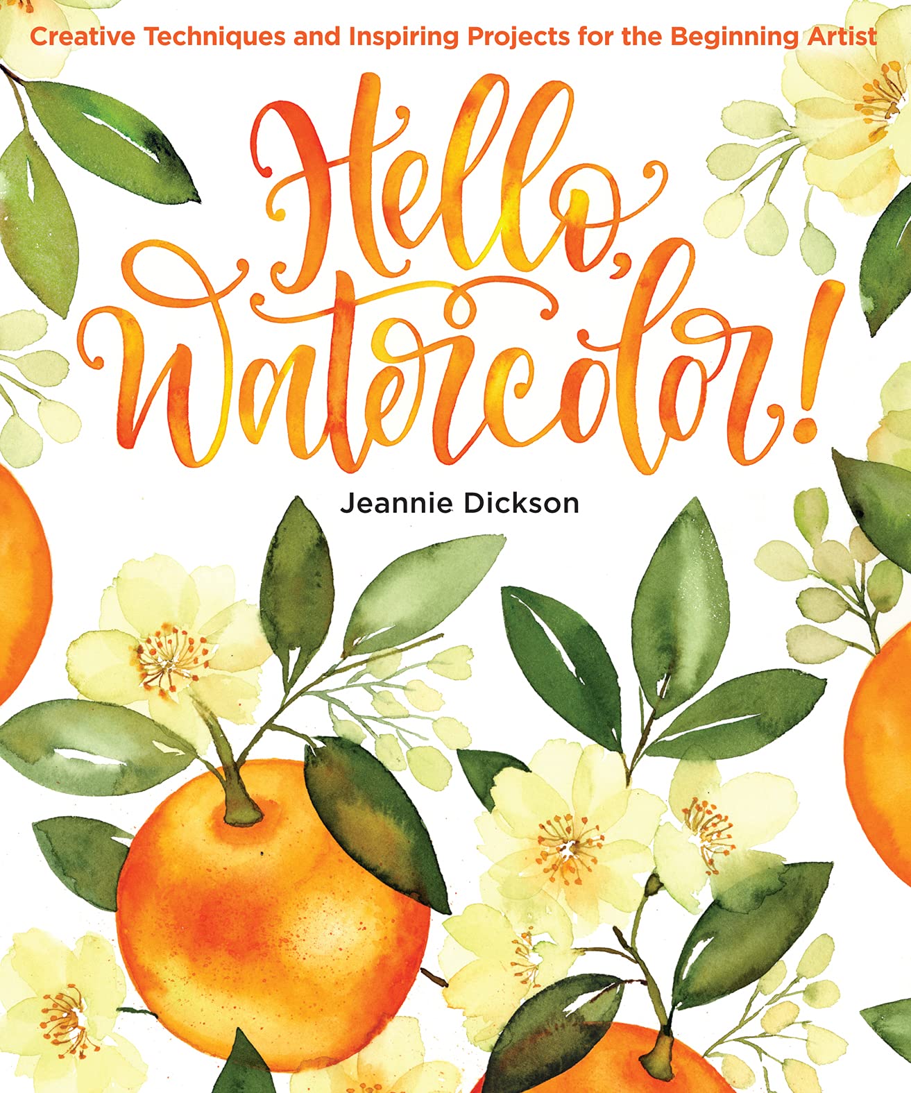 Hello, Watercolor!: Creative Techniques and Inspiring Projects for the Beginning Artist  An Art Instruction & Watercolor Book,Used