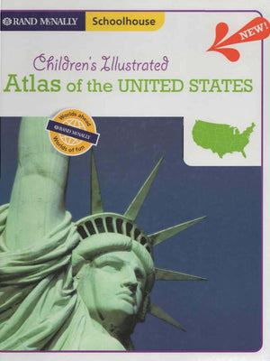 Children's Illustrated Atlas of the United States (Rand McNally, Schoolhouse),Used