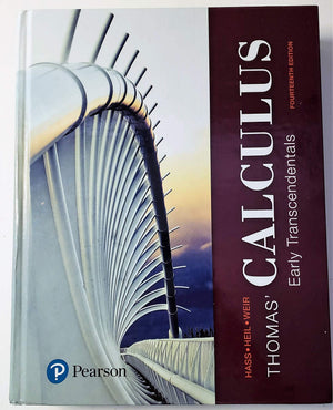 Thomas Calculus: Early Transcendentals