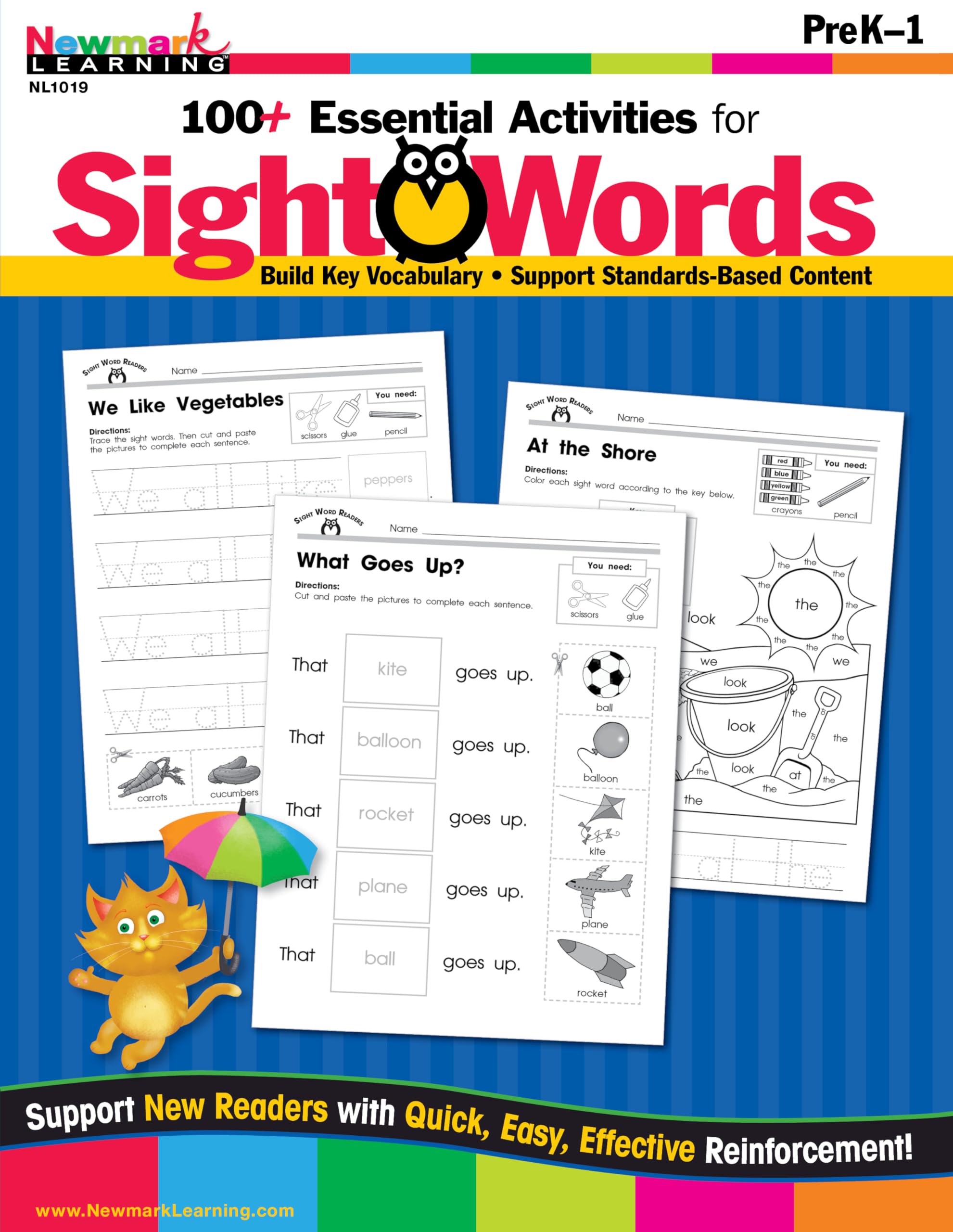 Activity Book: 100+ Essential Activities for Sight Words (Swr),Used