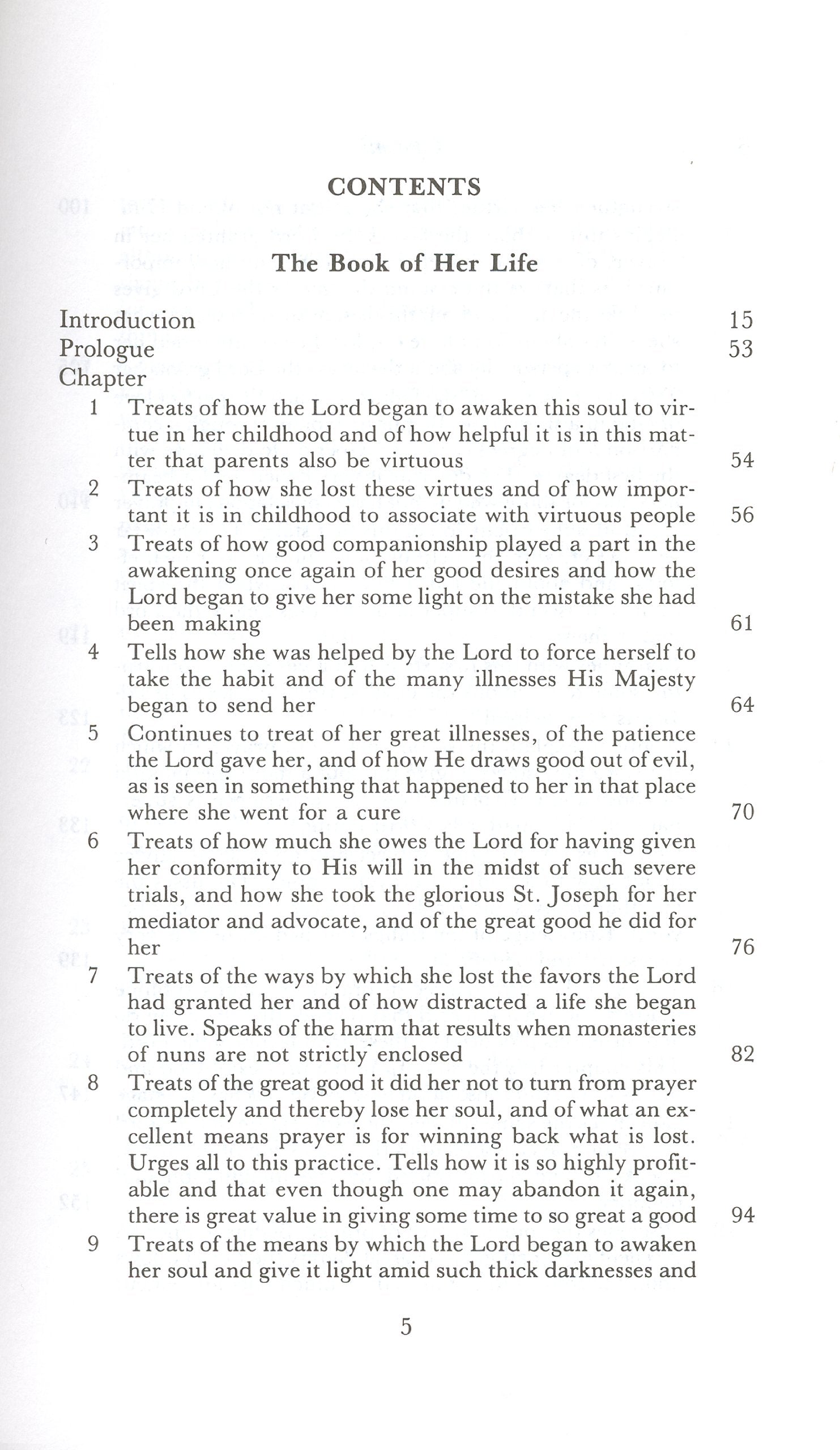 The Collected Works of St. Teresa of Avila, Vol. 1 (featuring The Book of Her Life, Spiritual Testimonies and the Soliloquies),Used