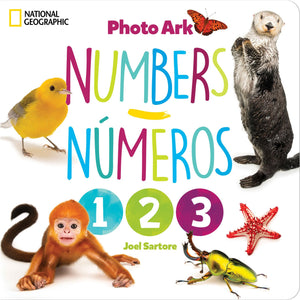 National Geographic Photo Ark Numbers / Nmeros: Board Book: Bilingual EnglishSpanish