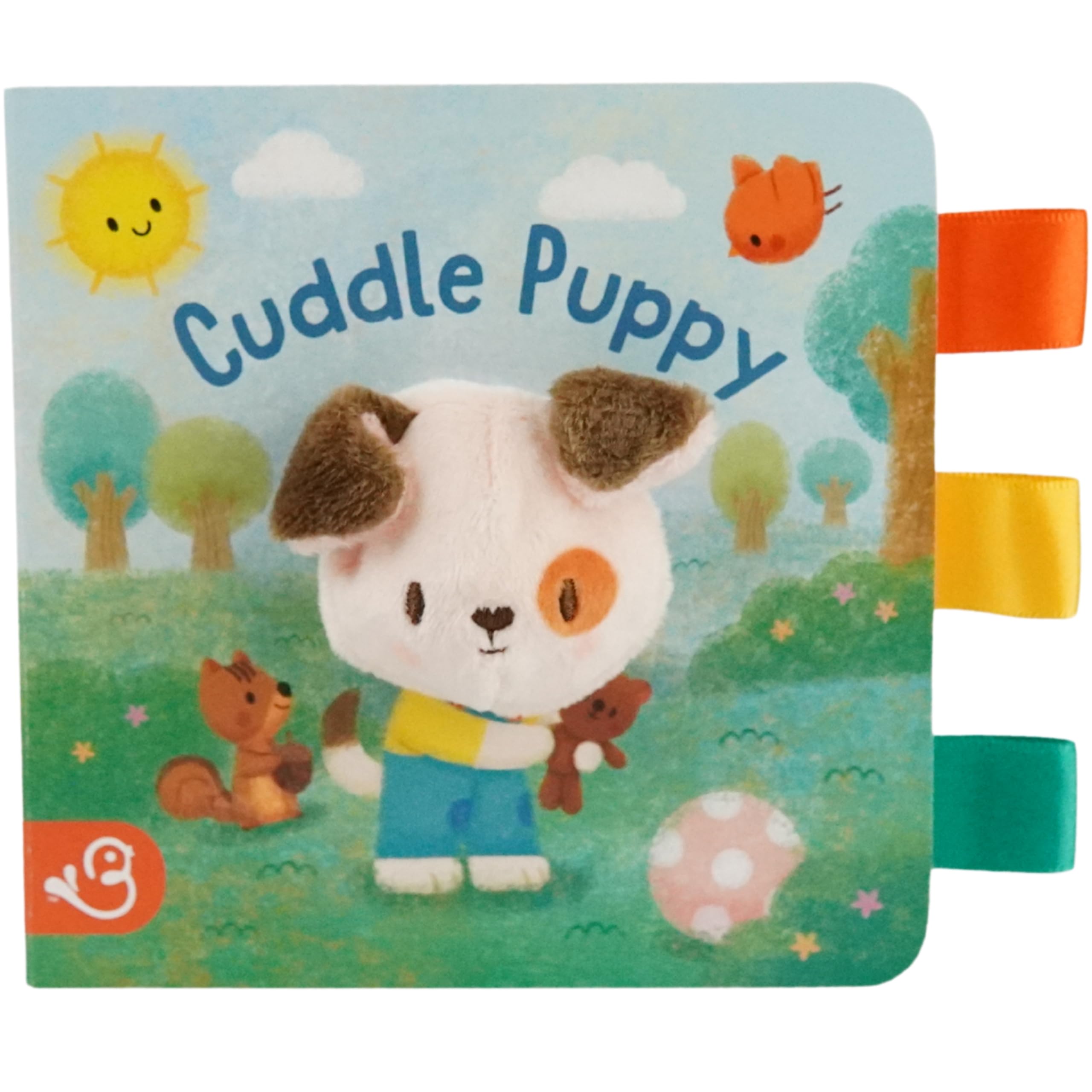 Cuddle Puppy  Crinkle Finger Puppet Board Book For Babies