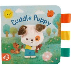 Cuddle Puppy  Crinkle Finger Puppet Board Book For Babies
