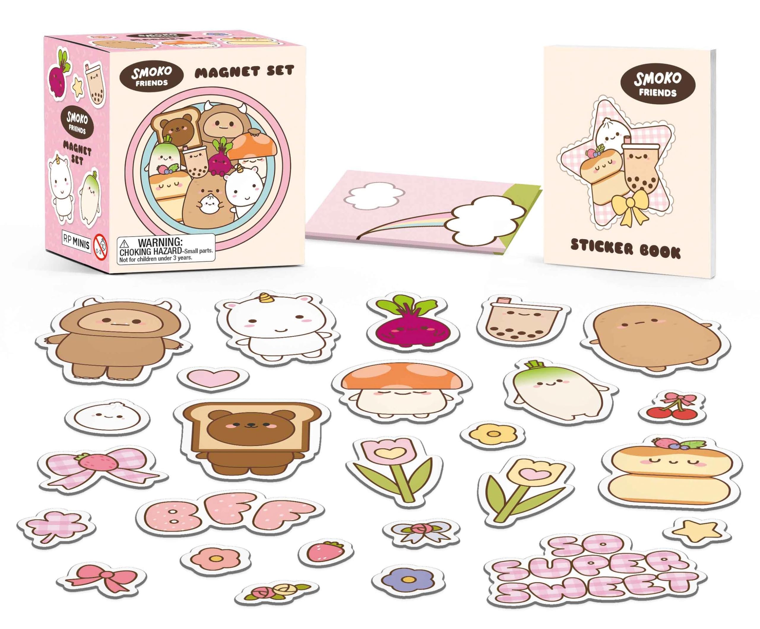 Smoko Friends Magnet Set (Rp Minis)